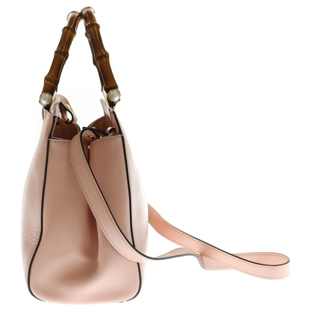 GUCCI (グッチ) バンブー ニムフェア 2way ハンドバッグ ショルダー