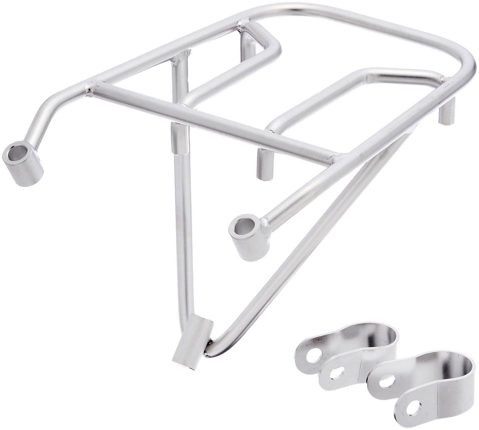 キタコ KITACO リアキャリア ステンレス製 キャリア寸法 長さ190mm×幅170mm 最大積載量3.0kg ジョルノ AF77 ビーノ AY02 B4K全車種 80-539-11590