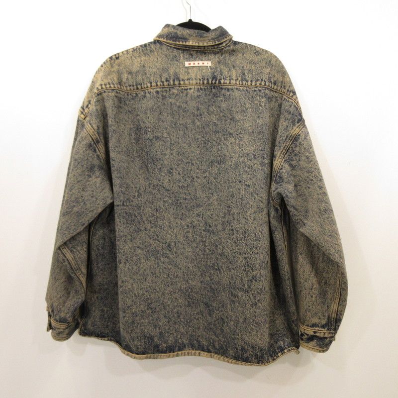 姫路東店 MARNI マルニ その他トップス MARBLE DYED DENIM CUJU0061A0 年式 2025S S サイズ 50 108