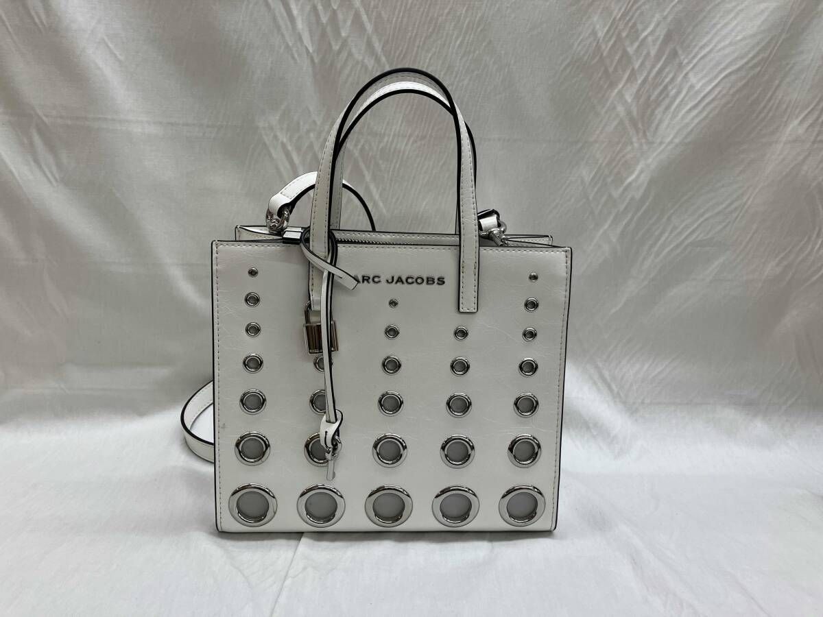 MARC JACOBS マークジェイコブス 4F4HTT002H01 トートバッグ ホワイト