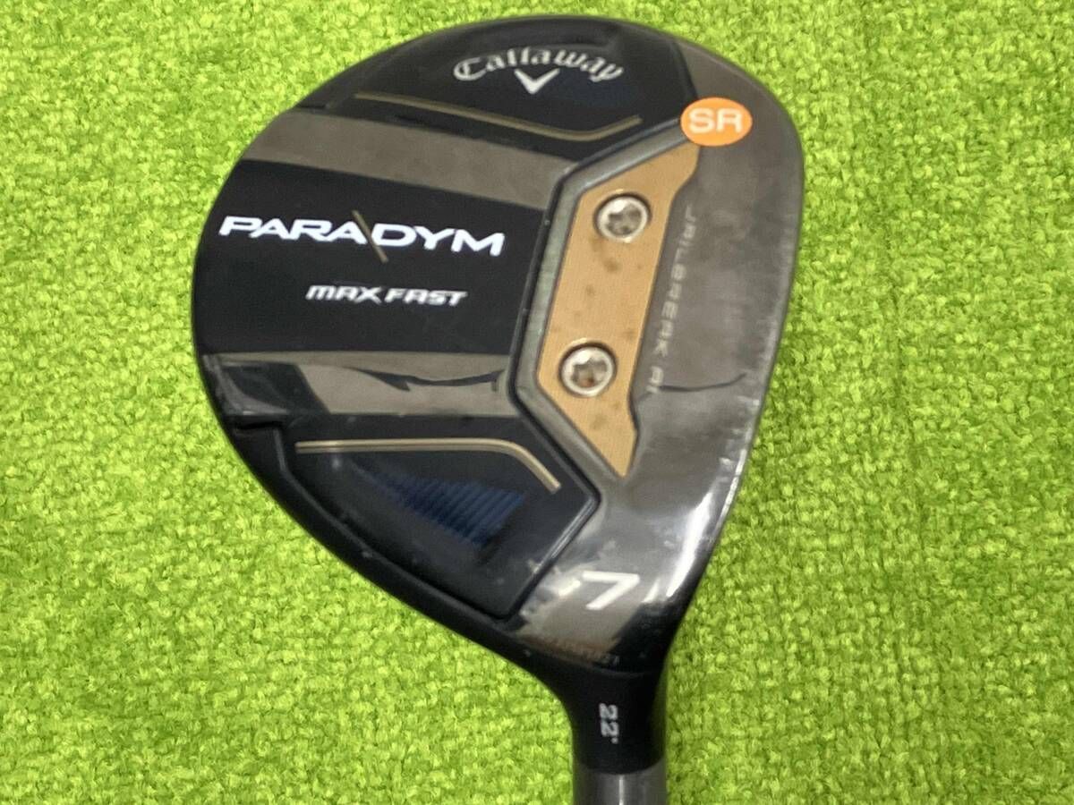 キャロウェイPARADYM MAX FAST フェアウェイ 7 22° FUJIKURA SPEEDER NX フレックスSR