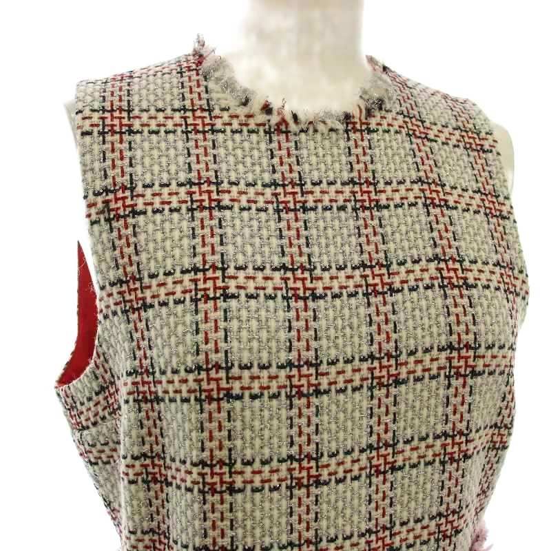 フリンジ ひざ丈