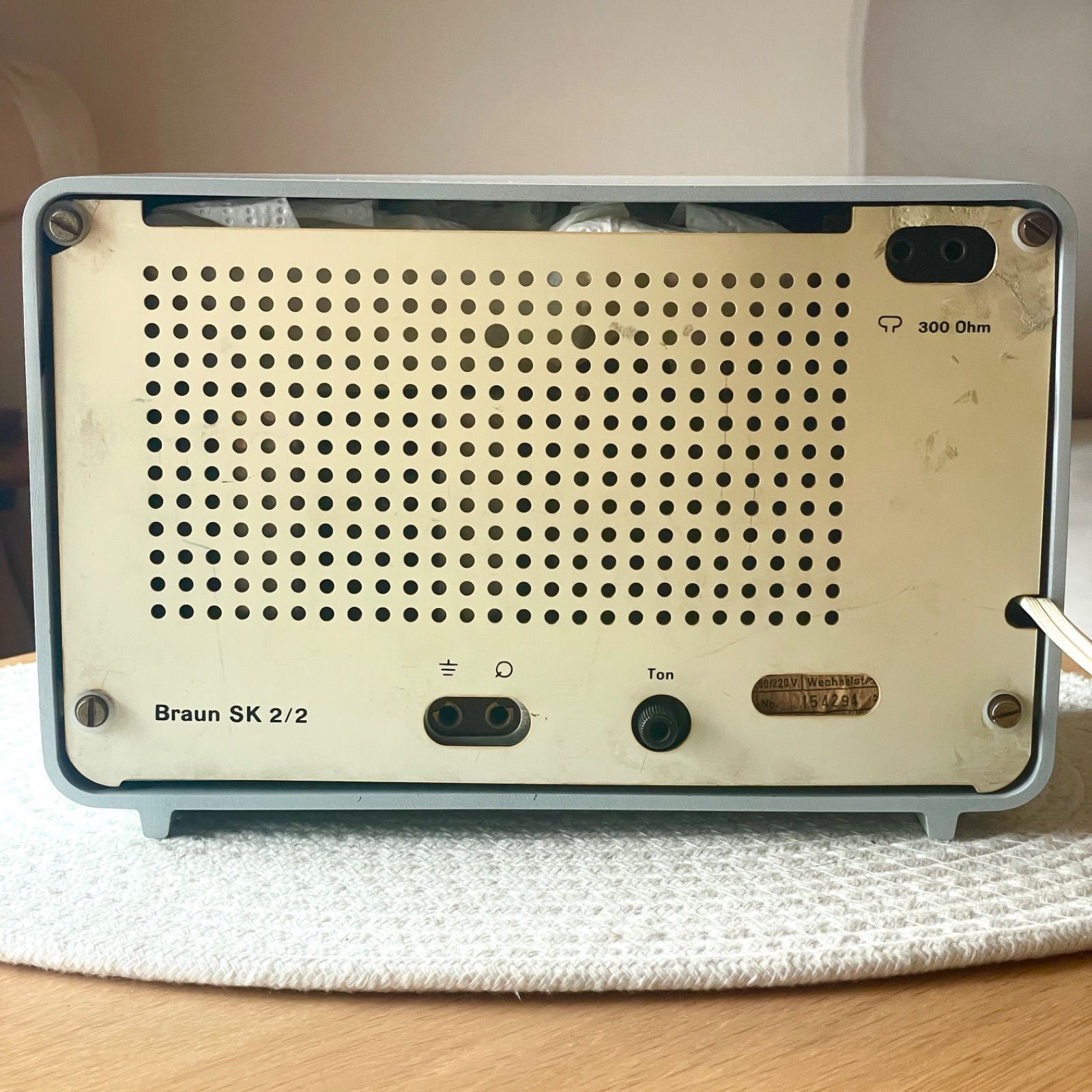 超希少！】BRAUN ブラウン 『SK2/2』真空管ラジオ 国内対応 オーディオ