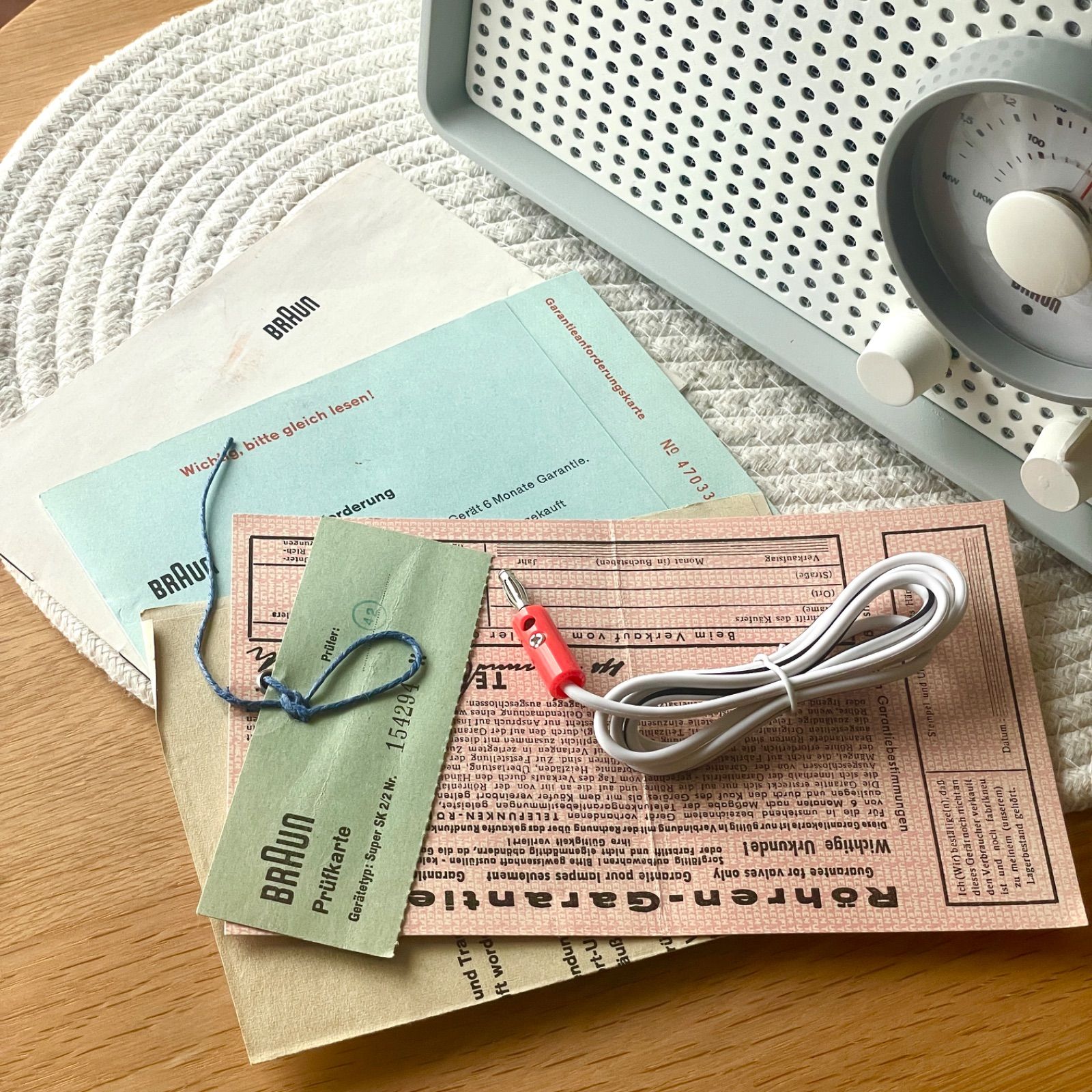 超希少！】BRAUN ブラウン 『SK2/2』真空管ラジオ 国内対応 オーディオ