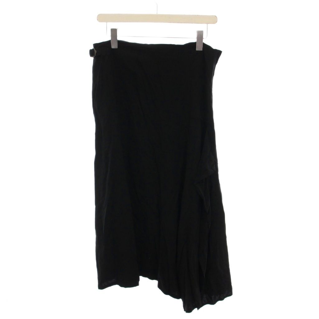 ワイズ Y s ヨウジヤマモト 24SS サルエルパンツ フ 2 黒 ブラック YO-P12-202 YM