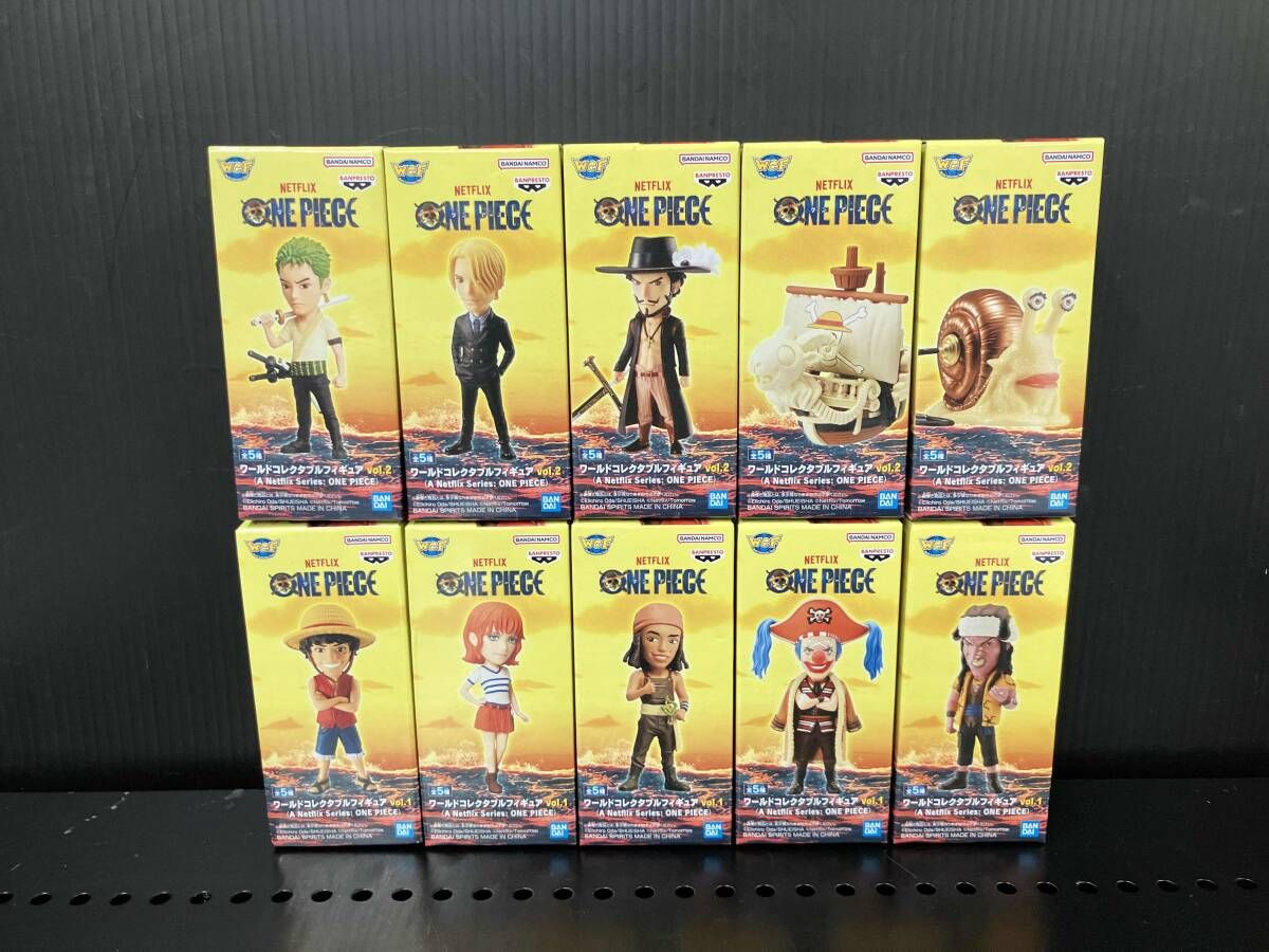 フィギュア ワンピース ワールドコレクタブルフィギュア vol.1 vol.2 フィギュア10体セット MERCADOAVALIA_COM_BR