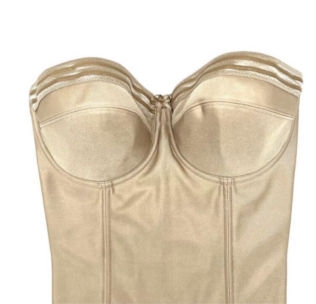 C’ESTMOI Noble セモア ノーブル ロング ビスチェ ウェディング E70 ブライダル インナー 補正 下着 補正 結婚式 コルセット ドレス 式 花嫁 ベージュ 人気 JAPAN 式場 提携 ブランド スレンダー プリンセス