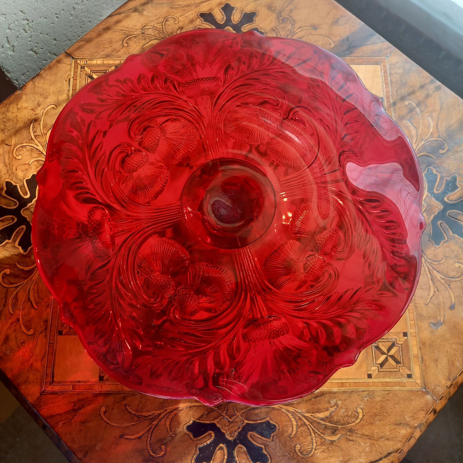 Mosser glass モッサーグラス ケーキスタンド