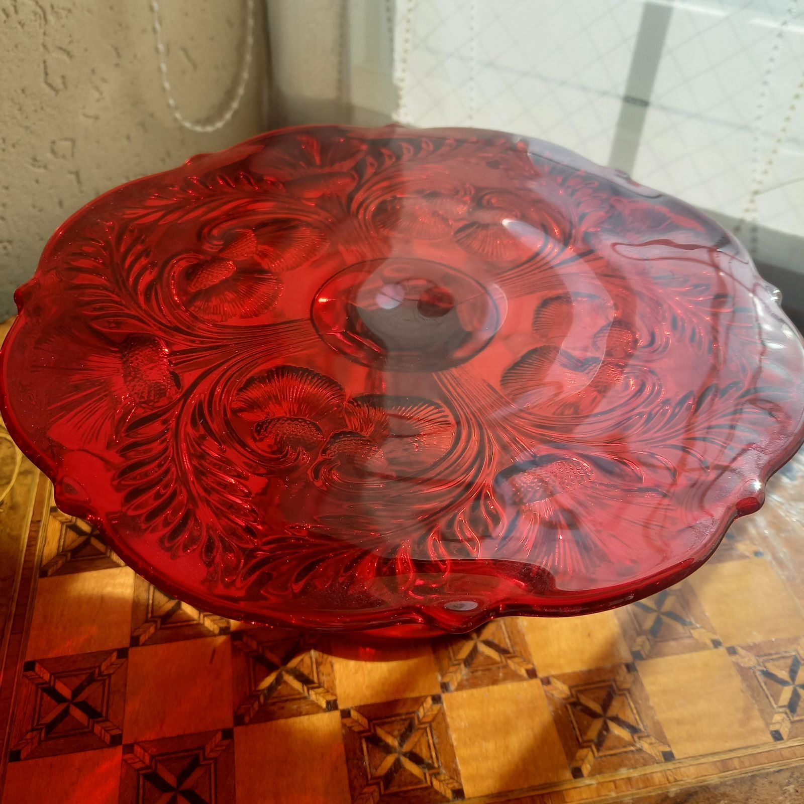 Mosser glass モッサーグラス ケーキスタンド