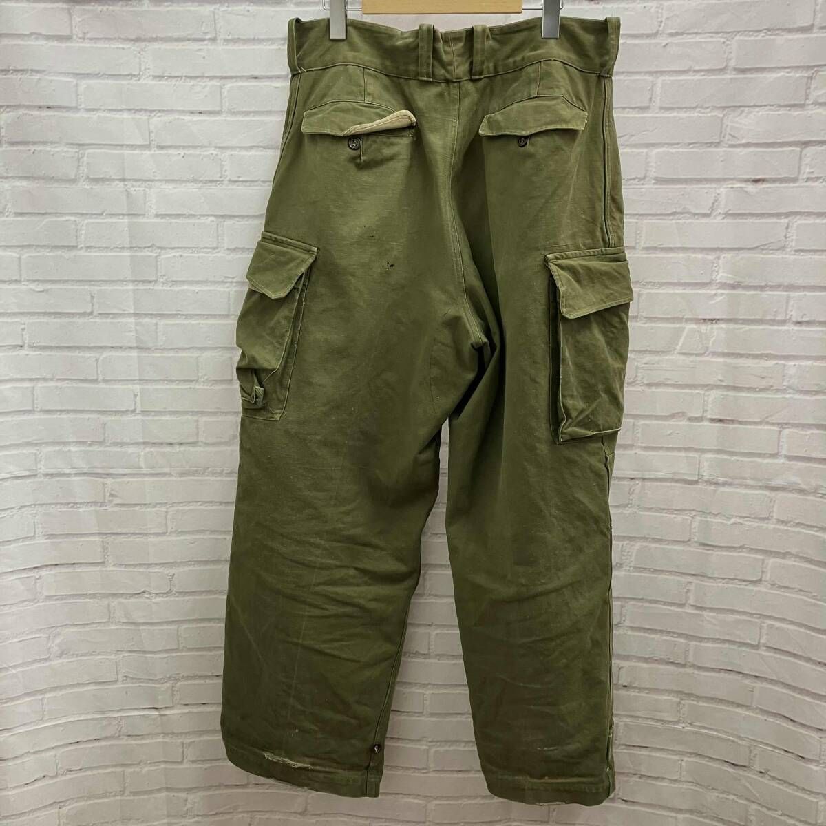 french army フレンチアーミー カーゴパンツ 50 s M-47 前期 カーキ