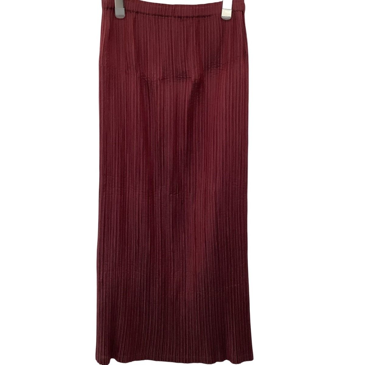 ISSEY MIYAKE イッセイミヤケ プリーツ スカート SIZE 2 マジョーラ IF64-FG726 ワインレッド