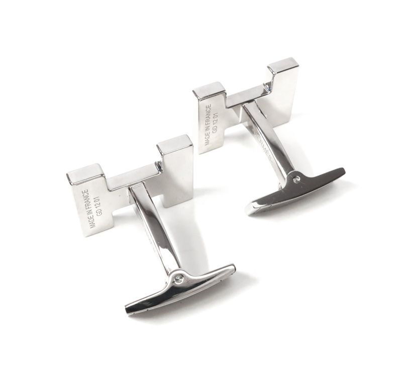 エルメス 現行モデル カフリンクス クイズ レインボー カフス シルバー系 H077308FPAN HERMES 34381