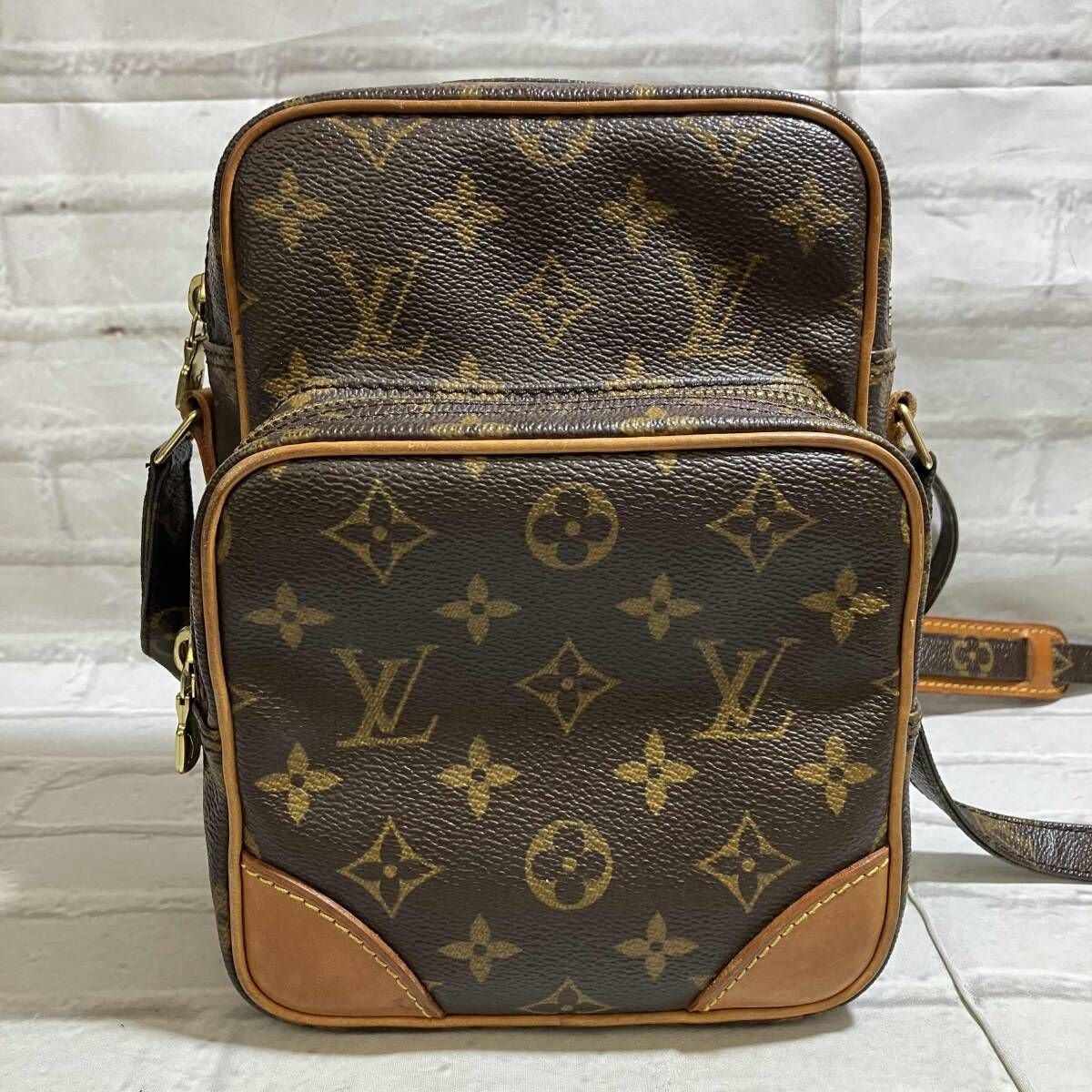 LOUIS VUITTON ルイヴィトン モノグラム アマゾン TH1927 バッグ ブラウン