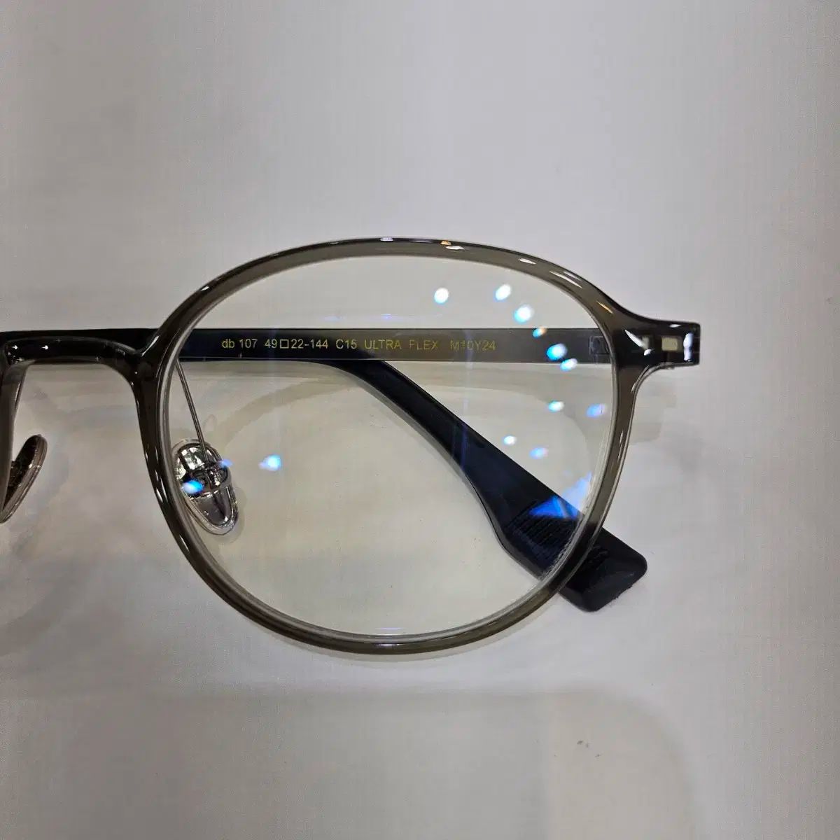 ブラックモンスターメガネ 新商品 ウルトラフレックス ウェリントン メガネフレーム