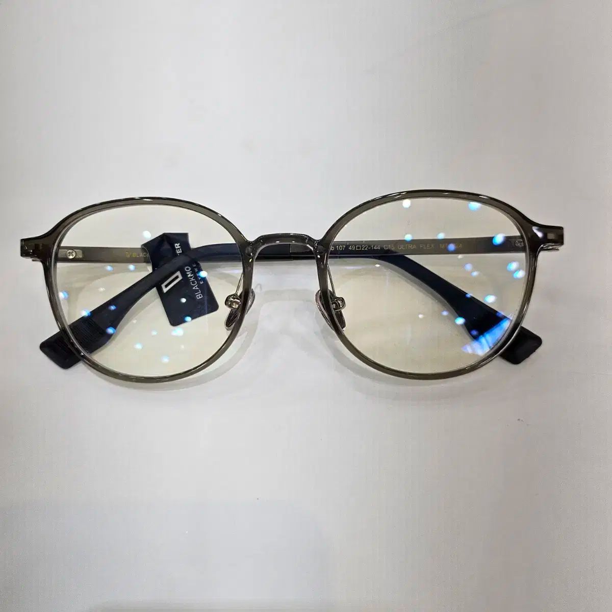 ブラックモンスターメガネ 新商品 ウルトラフレックス ウェリントン メガネフレーム