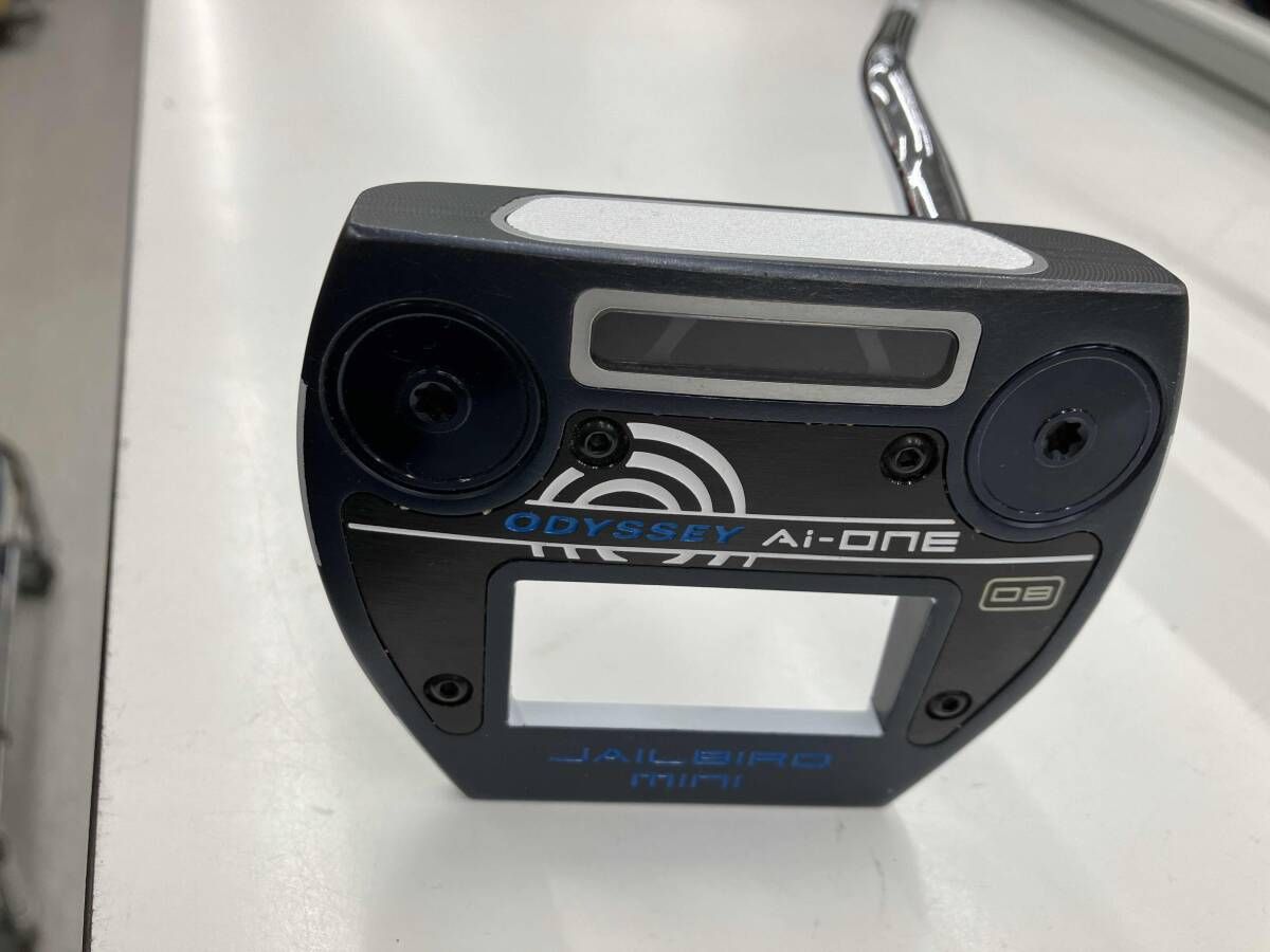 Odyssey Ai-ONE JAILBIRD MINI パター ヘッドカバー有り 品