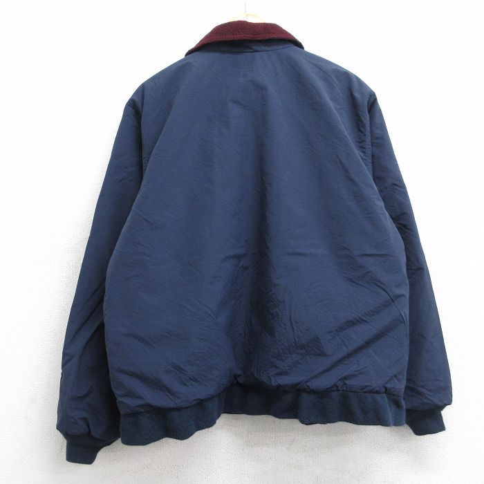 L/古着 エルエルビーン LLBEAN 長袖 ナイロン ウォームアップ