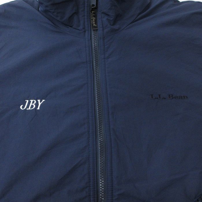 L/古着 エルエルビーン LLBEAN 長袖 ナイロン ウォームアップ