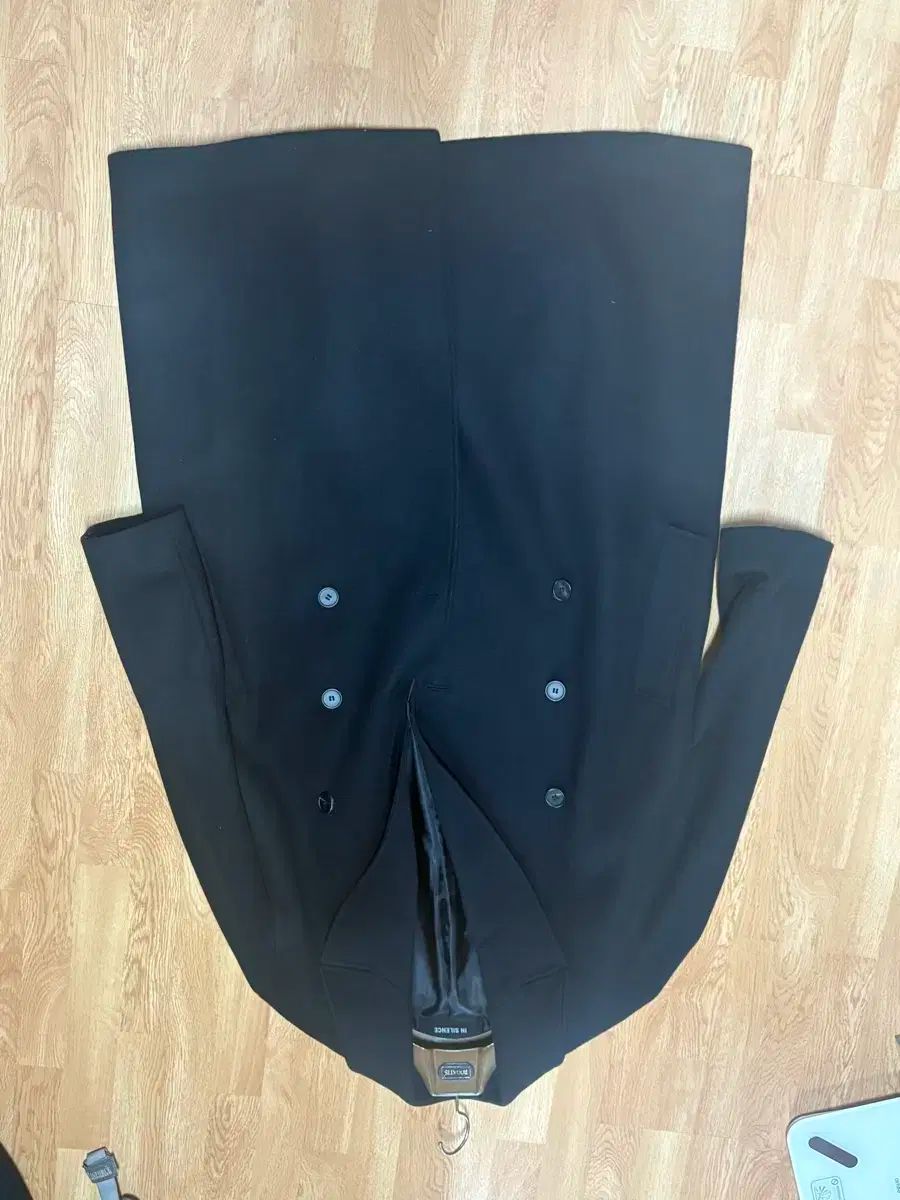 INSILENCE インサイレンス ダブル ロング コート ブラック m