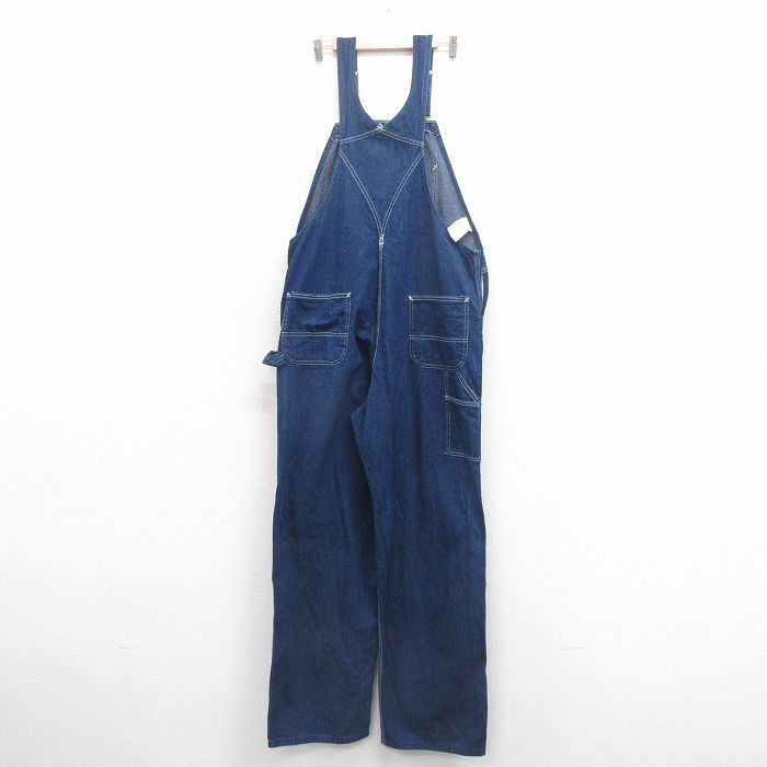 W40/古着 カーハート オーバーオール メンズ 90s 大きいサイズ