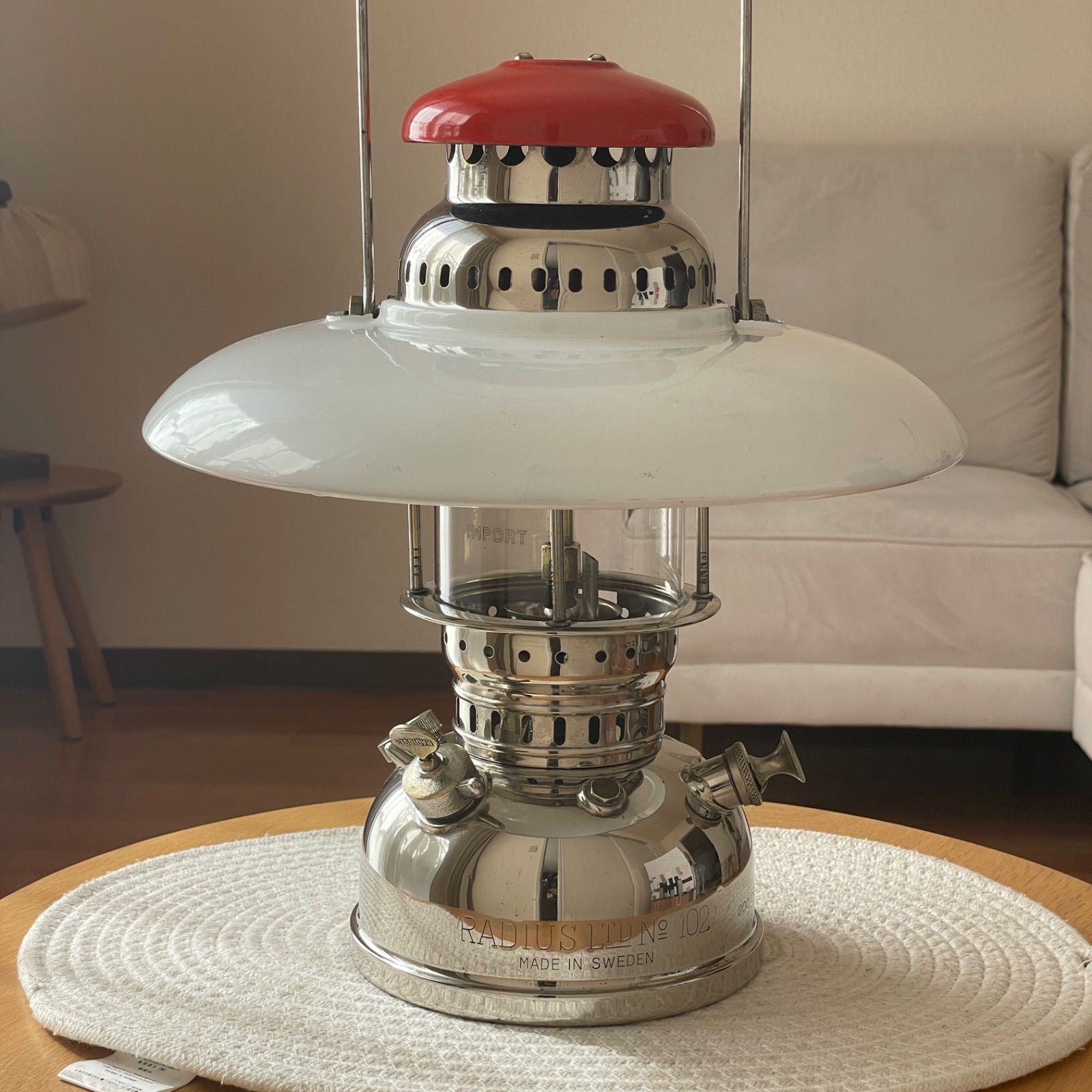 超 Radius ラジウス ラディウス 102 ランタン ランプ スウェーデン製 アウトドア キャンプ lantern 検 not coleman optimus primus