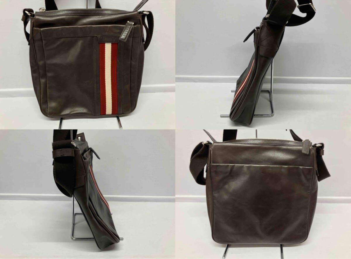 BALLY バリー トレインスポッティング ショルダーバッグ レザー ブラウン 通年