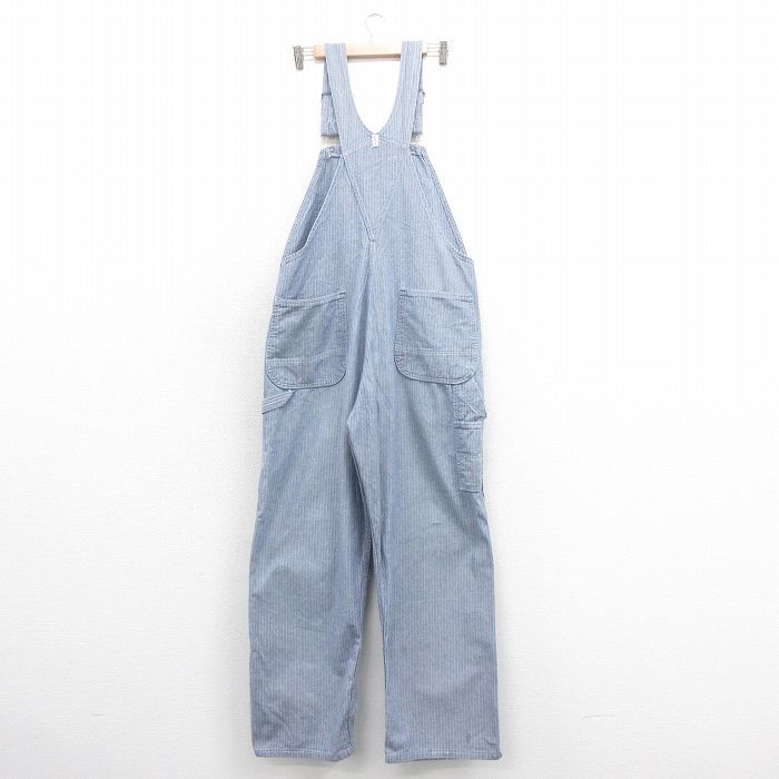 W 40 古着 キー オーバーオール メンズ 90 s 大きいサイズ ヘリンボーン コットン グレー 25 nov 01 ボトムス
