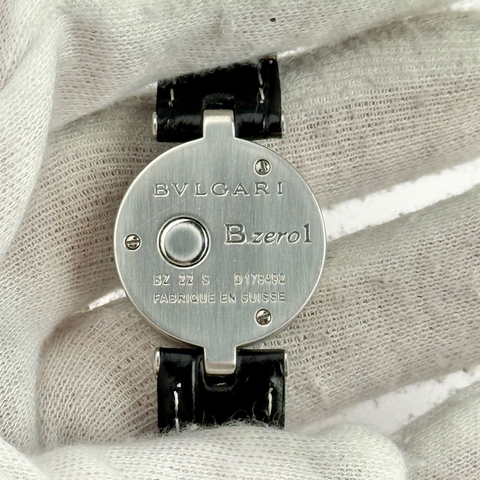ブルガリ ビーゼロワン BZ22S 新品ベルト 新品電池 レディース 746