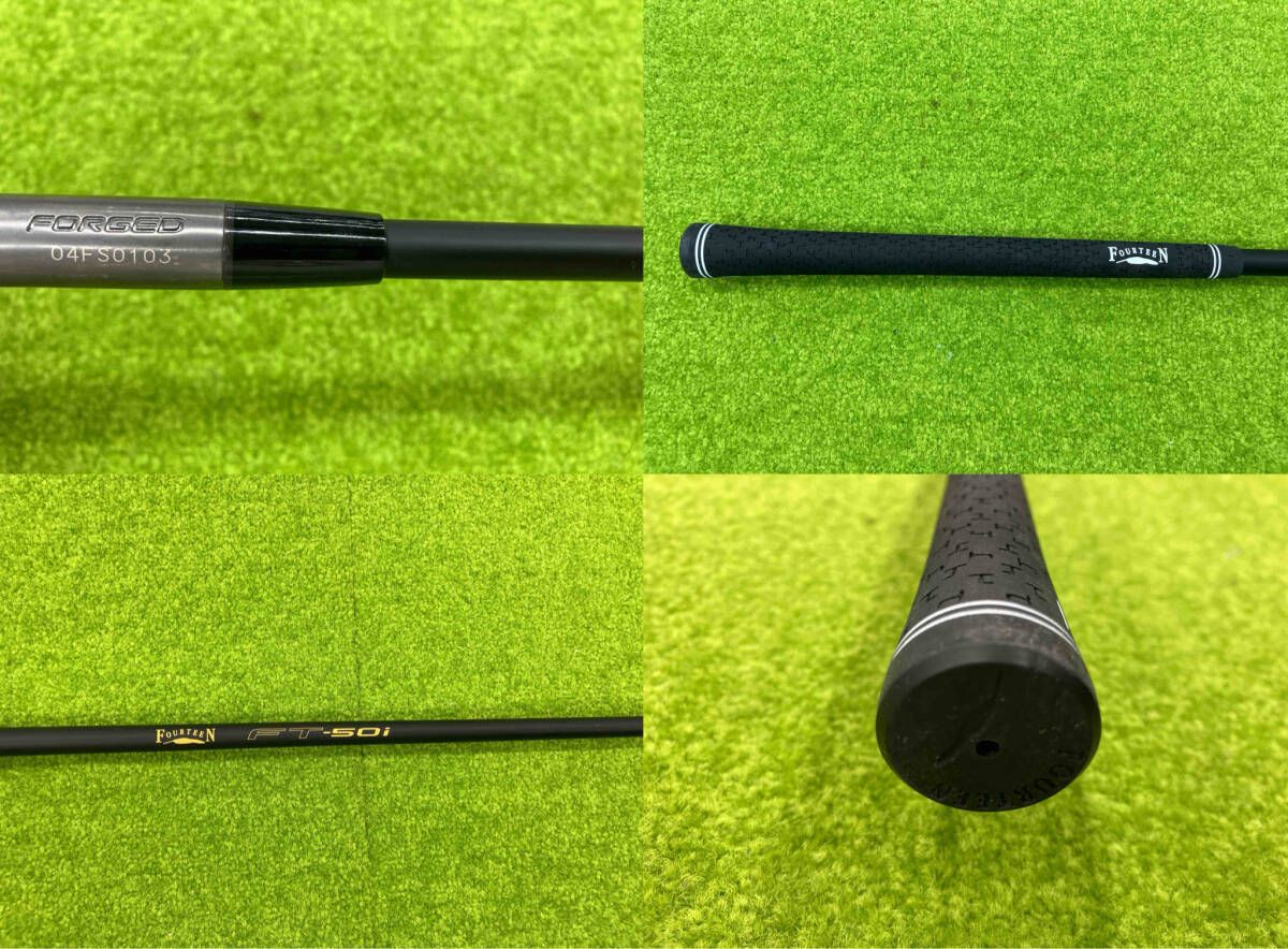 フォーティーン DJ-6 ブラックエディション ウェッジ 60° FT-50 i フレックス不明 35インチ