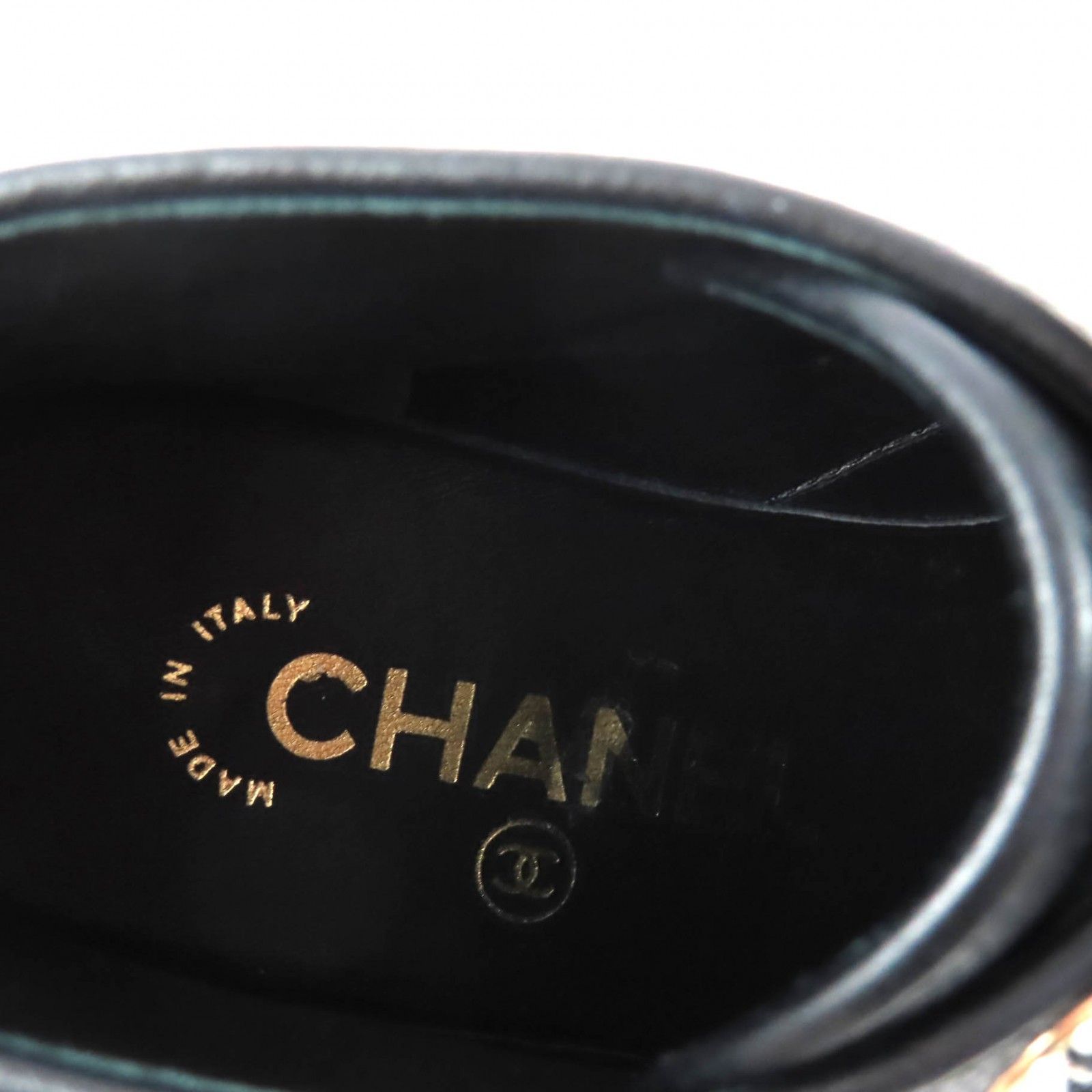 極美品☆CHANEL シャネル 20B G36416 Fパール装飾 ココマーク レース