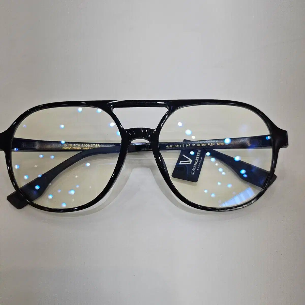 ブラックモンスター メガネ ブラック サイズ 脚部要