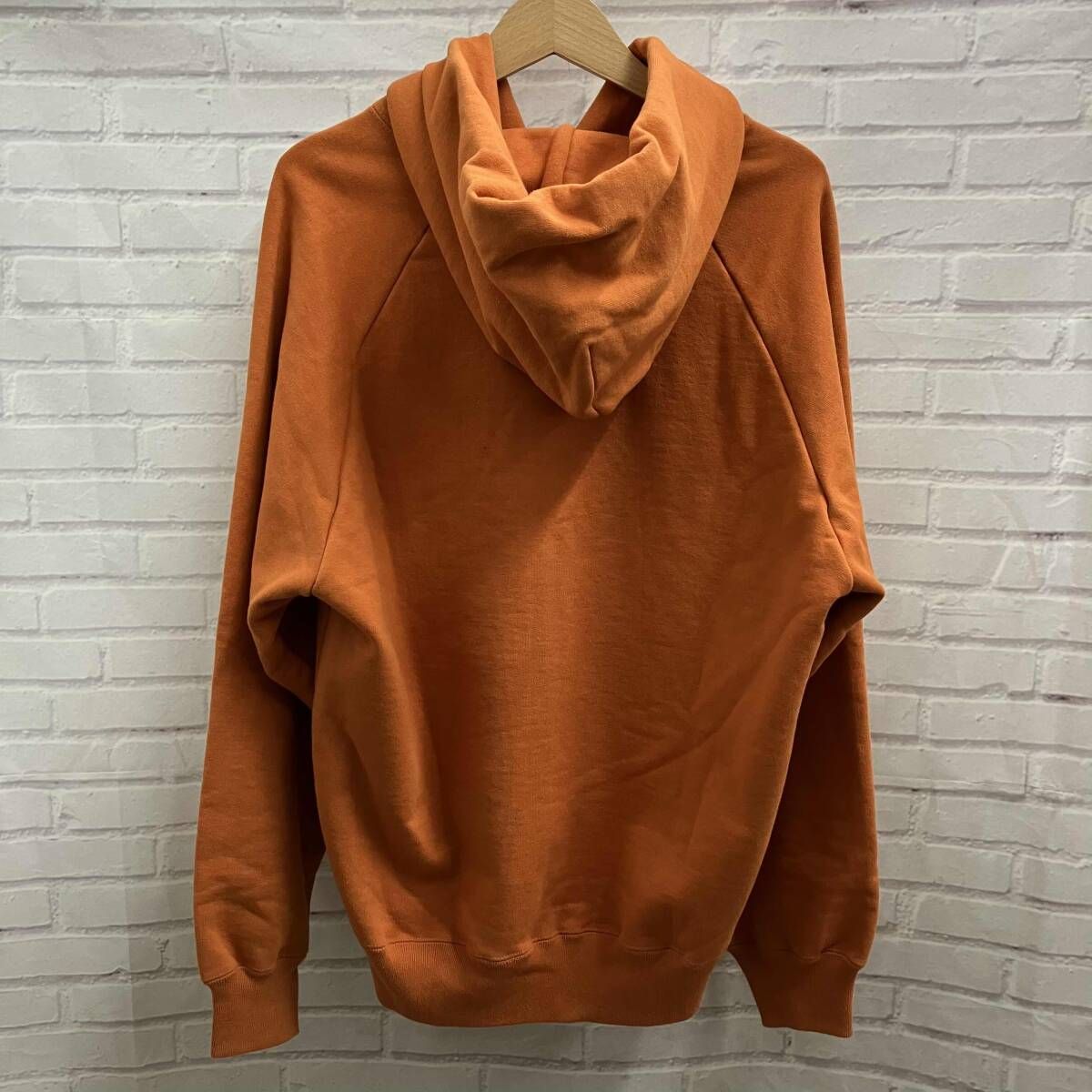 WACKO MARIA ワコマリア スウェット Guilty Party ロゴフーディー オレンジ サイズS