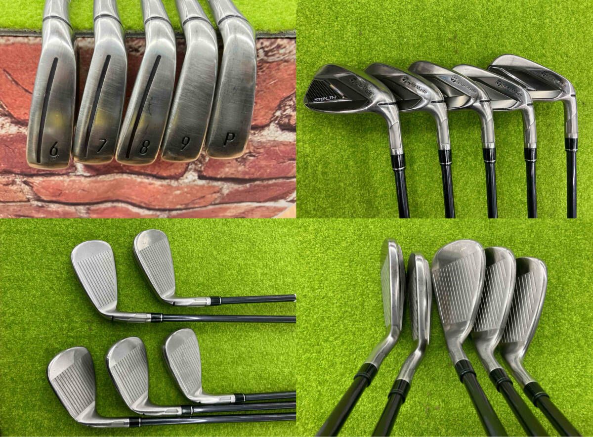 TaylorMade テーラーメイド STEALTH アイアンセット シャフト TENSEI TM 60 フレックス S