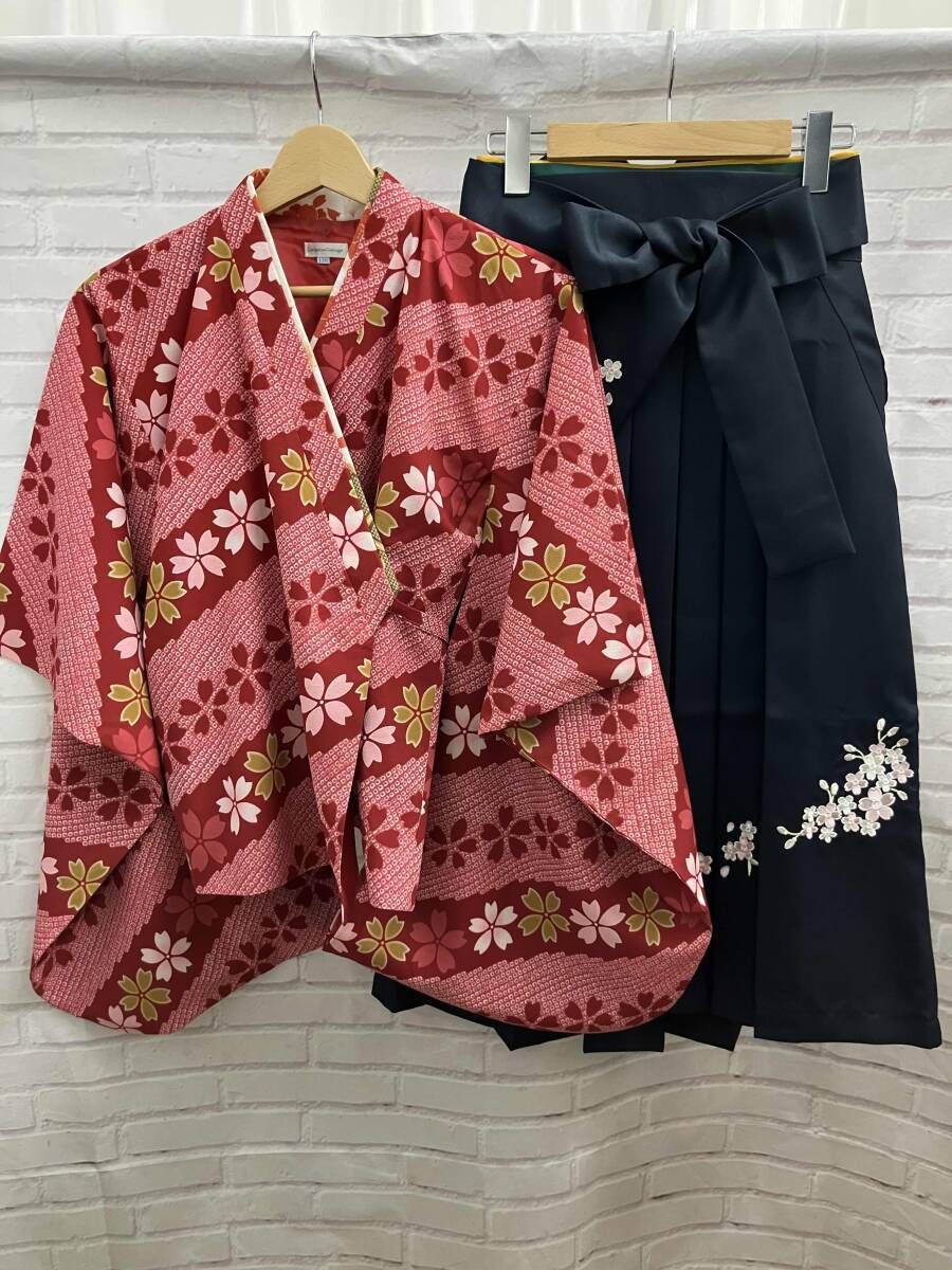 キャサリンコテージ 男の子袴八重桜ネージュ七五三5歳 100サイズ