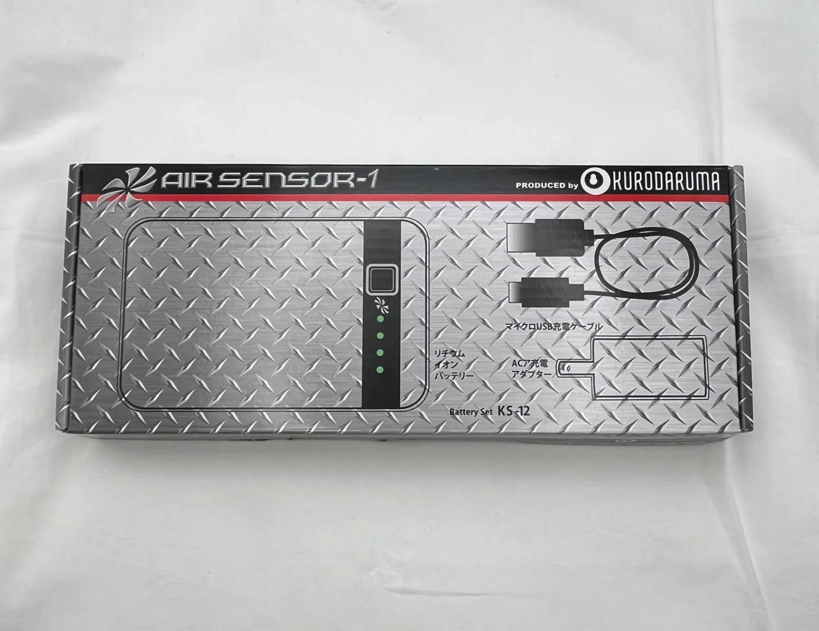 κκ 工具・器具・作業ウェア バッテリーセット AIR SENSOR-1 健康用品 ▽未使用品 KURODARUMA クロダルマ AIR SENSOR-1 エアー