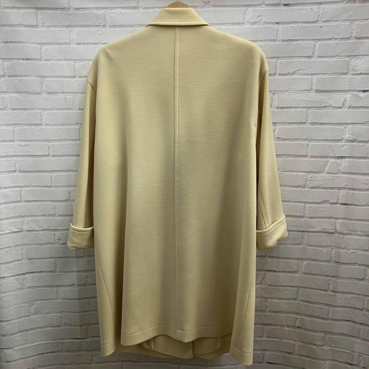 LEONARD FASHION レオナール コート サイズ 9 R イエロー