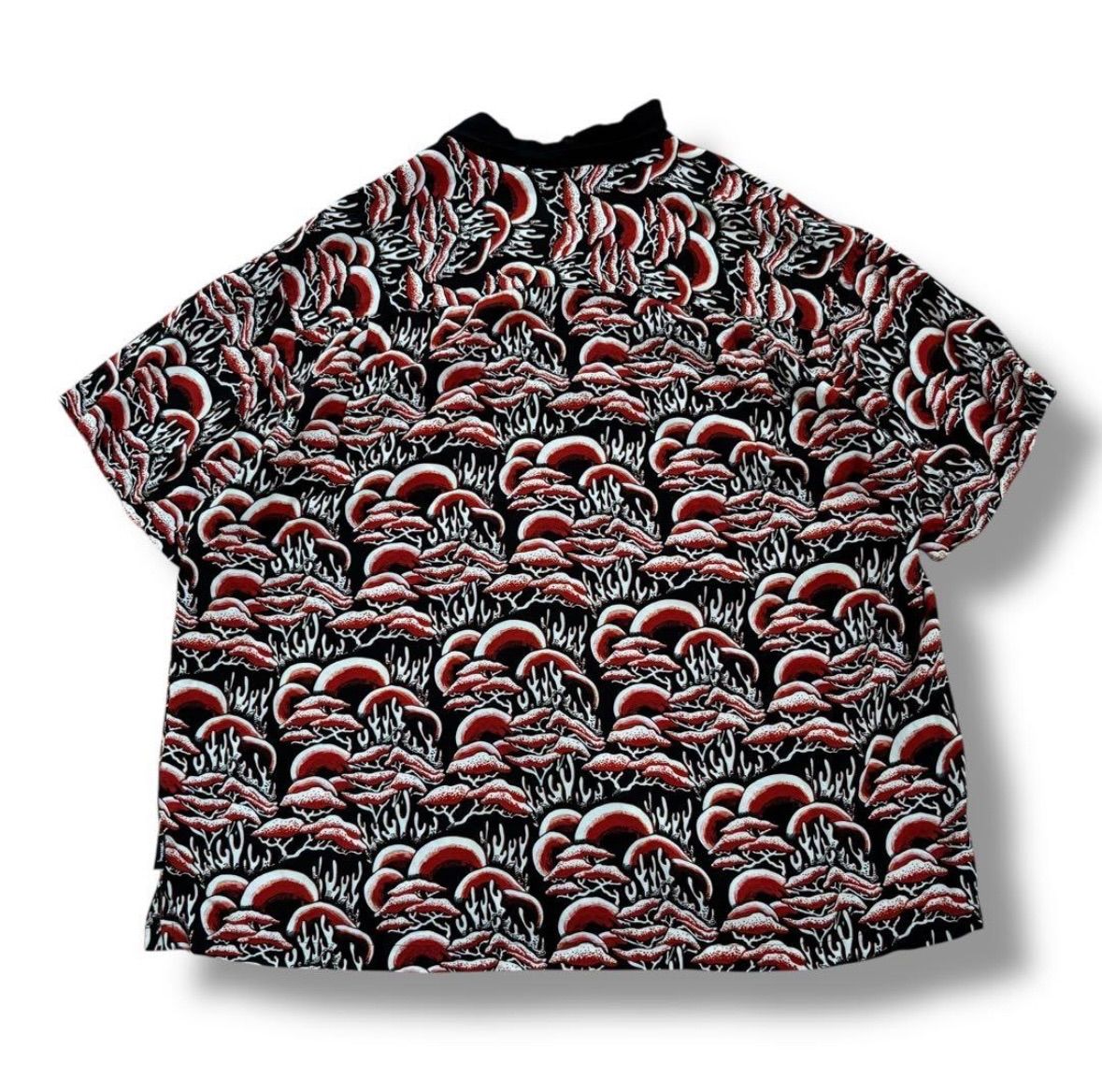 STUSSY Coral Pattern Shirt S