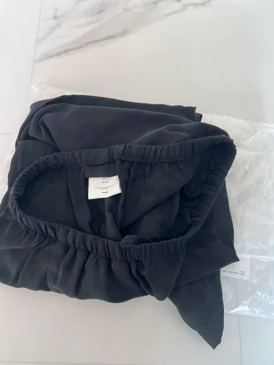  MUDULE ramble パンツ ブラックキュープラ 2 スラックス パンツ