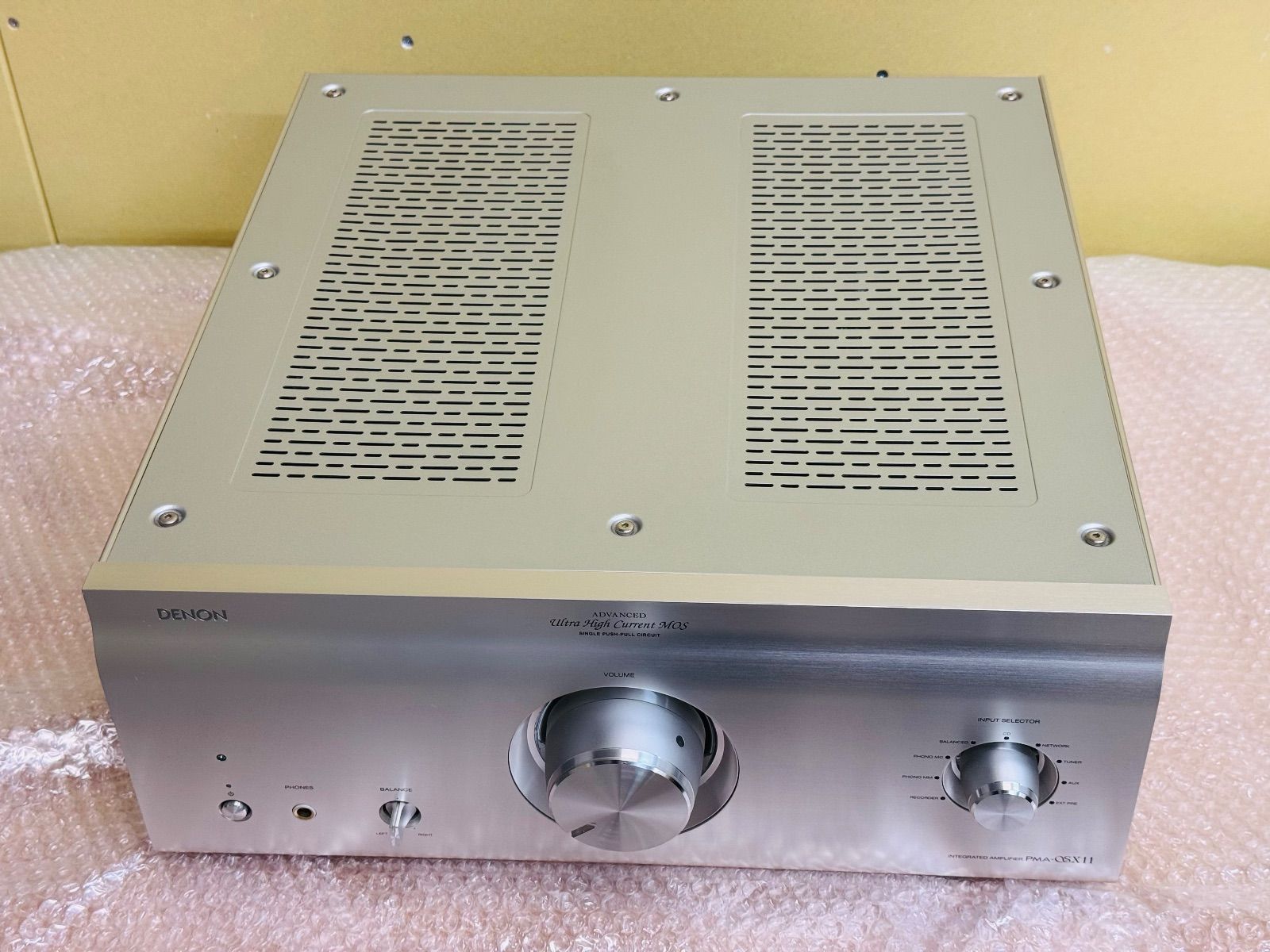 展示 DENON PMA-SX11 シルバー 定価 46万 ハイパワープリメインアンプ