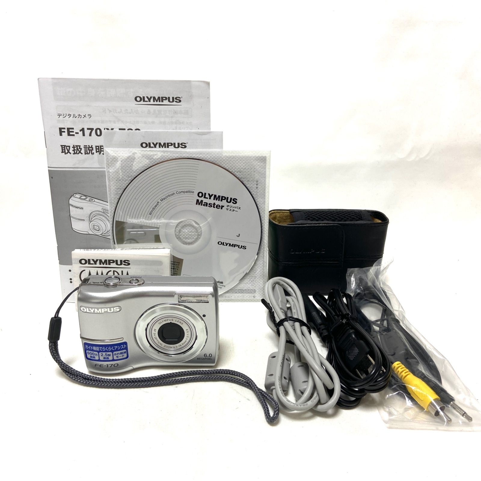 OLYMPUS ベスト FE-170 オリンパス 6.0 MEGAPIXEL 600万画素 2.5型液晶