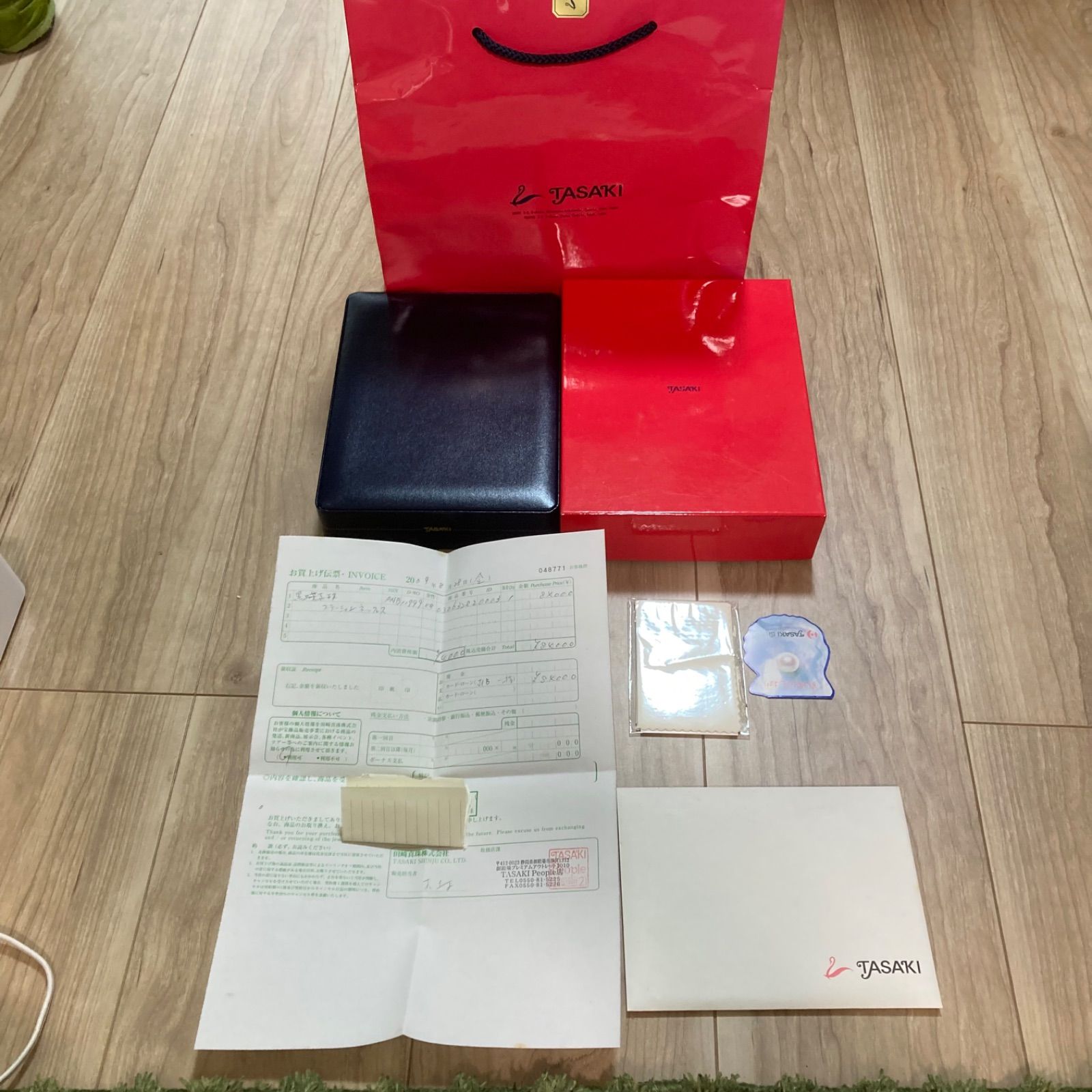 TASAKI アクセサリーケース空箱 TASAKI 田崎 タサキ 箱 ケース