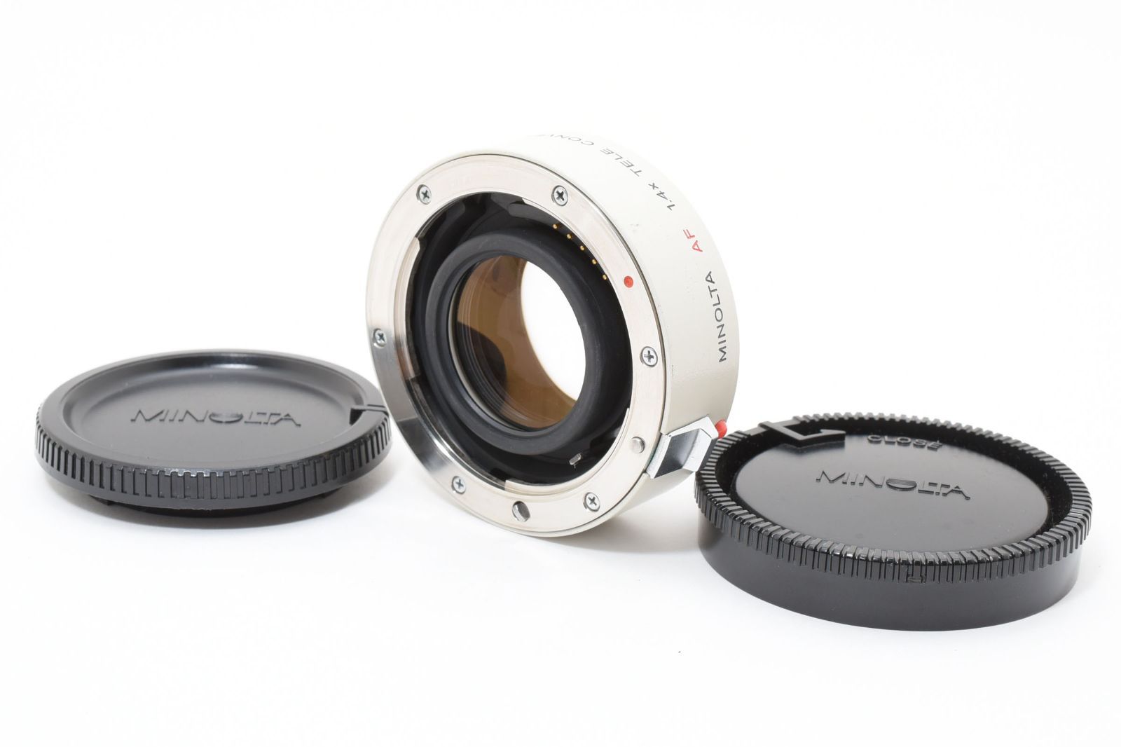 Minolta AF APO 1 4 x Tele Converter αマウント テレコンバーター ソニーAマウント対応 光学 動作良好 キャップ付 ミノルタ SONY α対応
