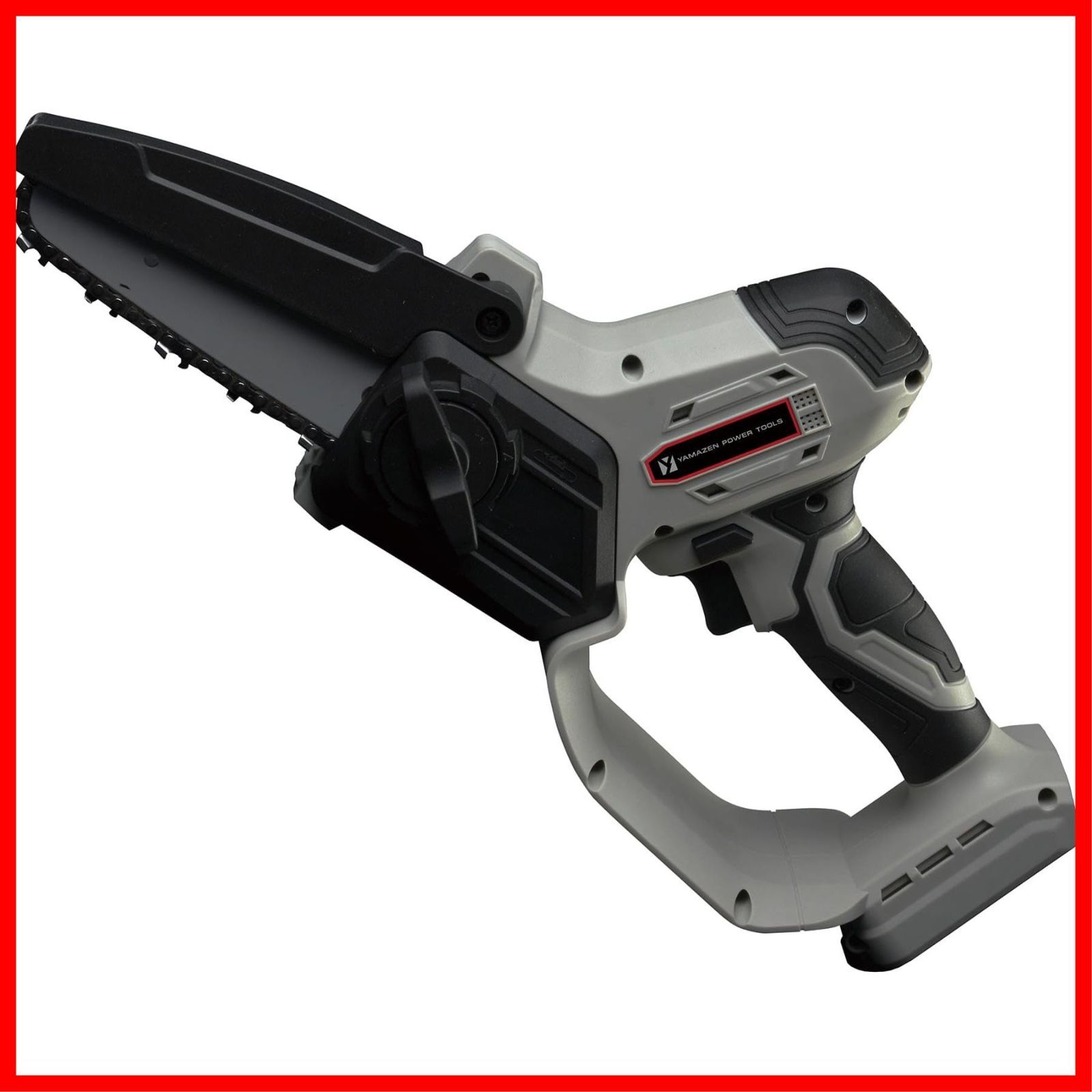 在庫 チェーンソー 充電式 ハンディソー 本体のみ バッテリー 充電器別売 最大切断約120mm 18V ガイドバー125mm YHC-180 山善 18V共通バッテリーシリーズ