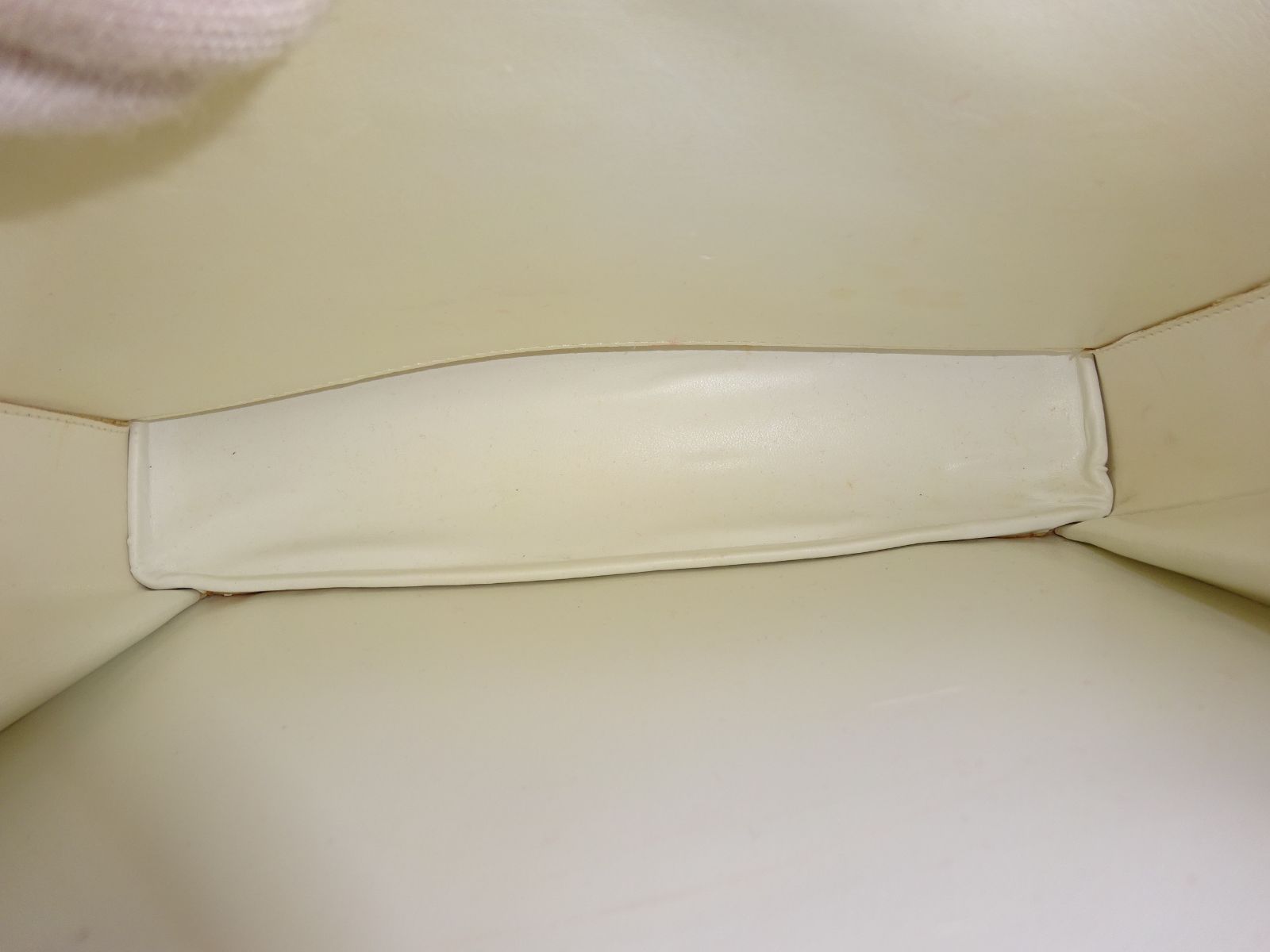 BALLY バリー 2WAY フォーマル ハンドバッグ ホワイト グレー レザー 保存袋 DECORATOM_COM_BR