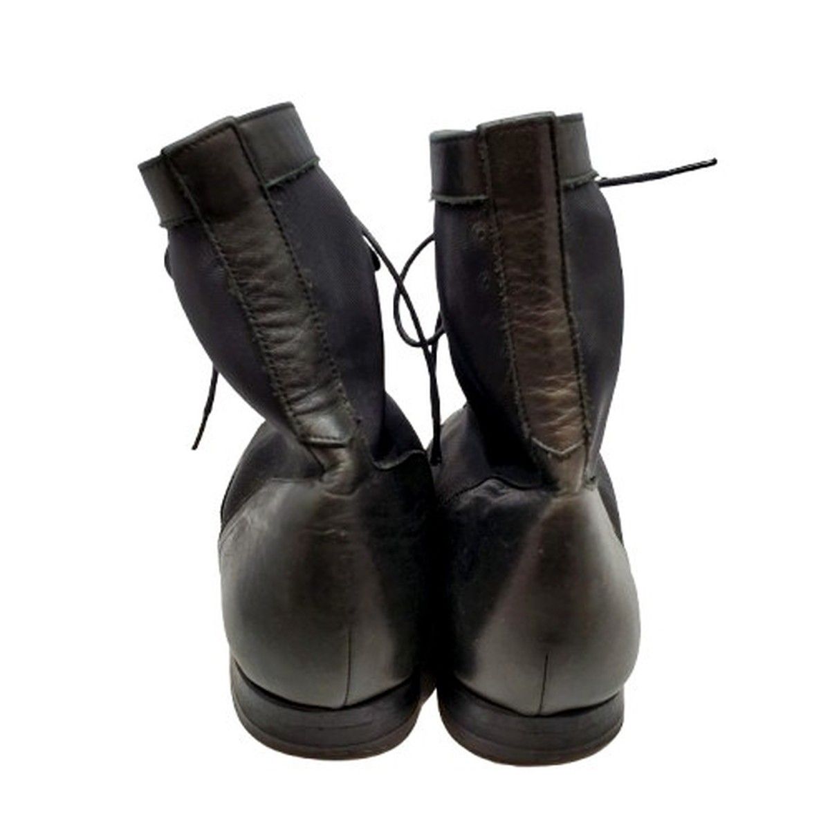  ISSEY MIYAKE イッセイミヤケ ACCESSORY メッシュブーツ レザーブーツ レディース ローファー 革靴 靴