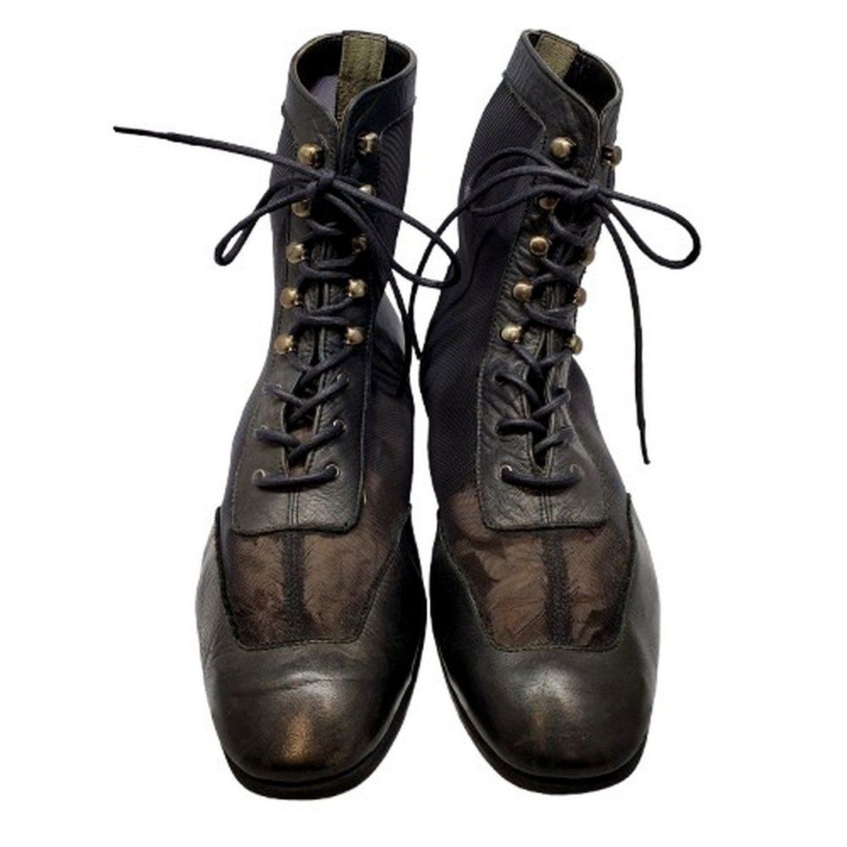 ISSEY MIYAKE イッセイミヤケ ISSEY MIYAKE ACCESSORY メッシュブーツ レザーブーツ レディース