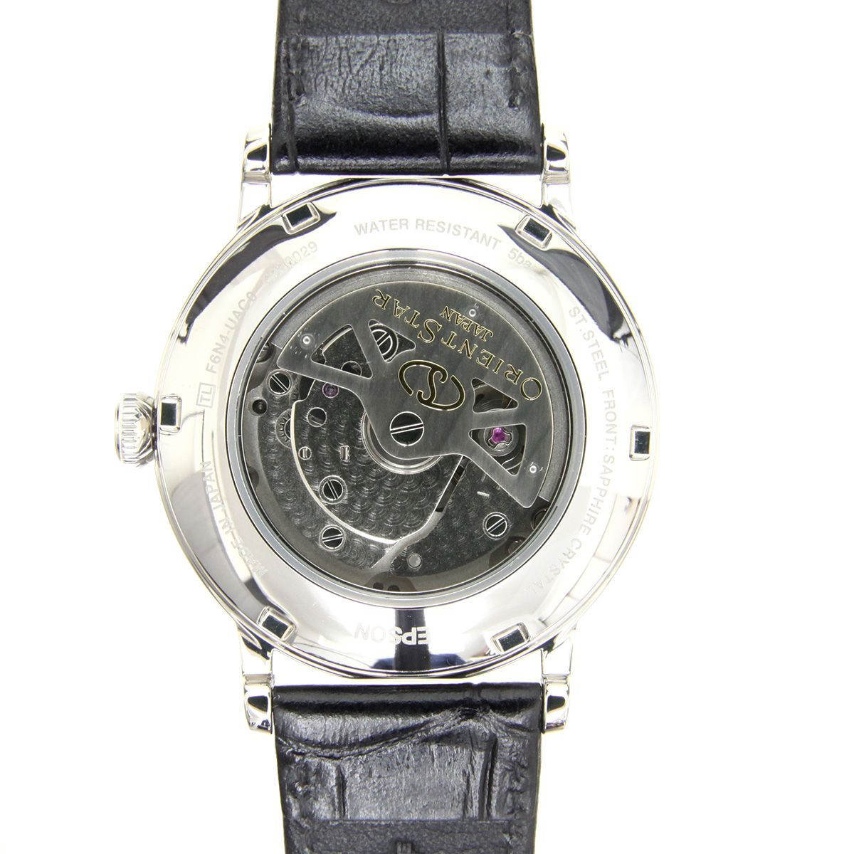 オリエント オリエントスター エレガントクラシック クラシック RK AU 0002 S F 6 N 4 UAC 0 革 ＳＳ メンズ ORIENT 17760