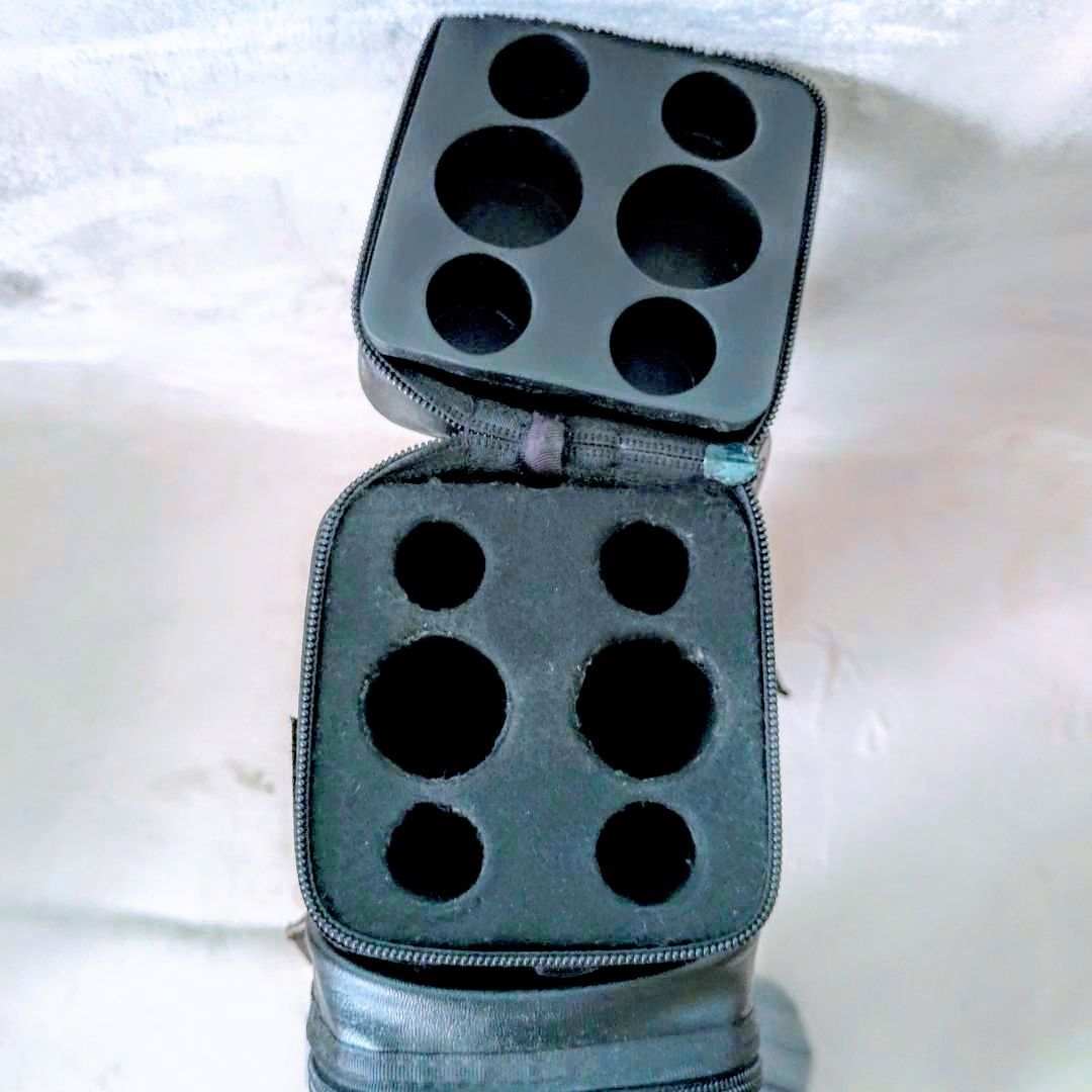 レザー素材 肩掛けショルダー付-ビリヤードキュー