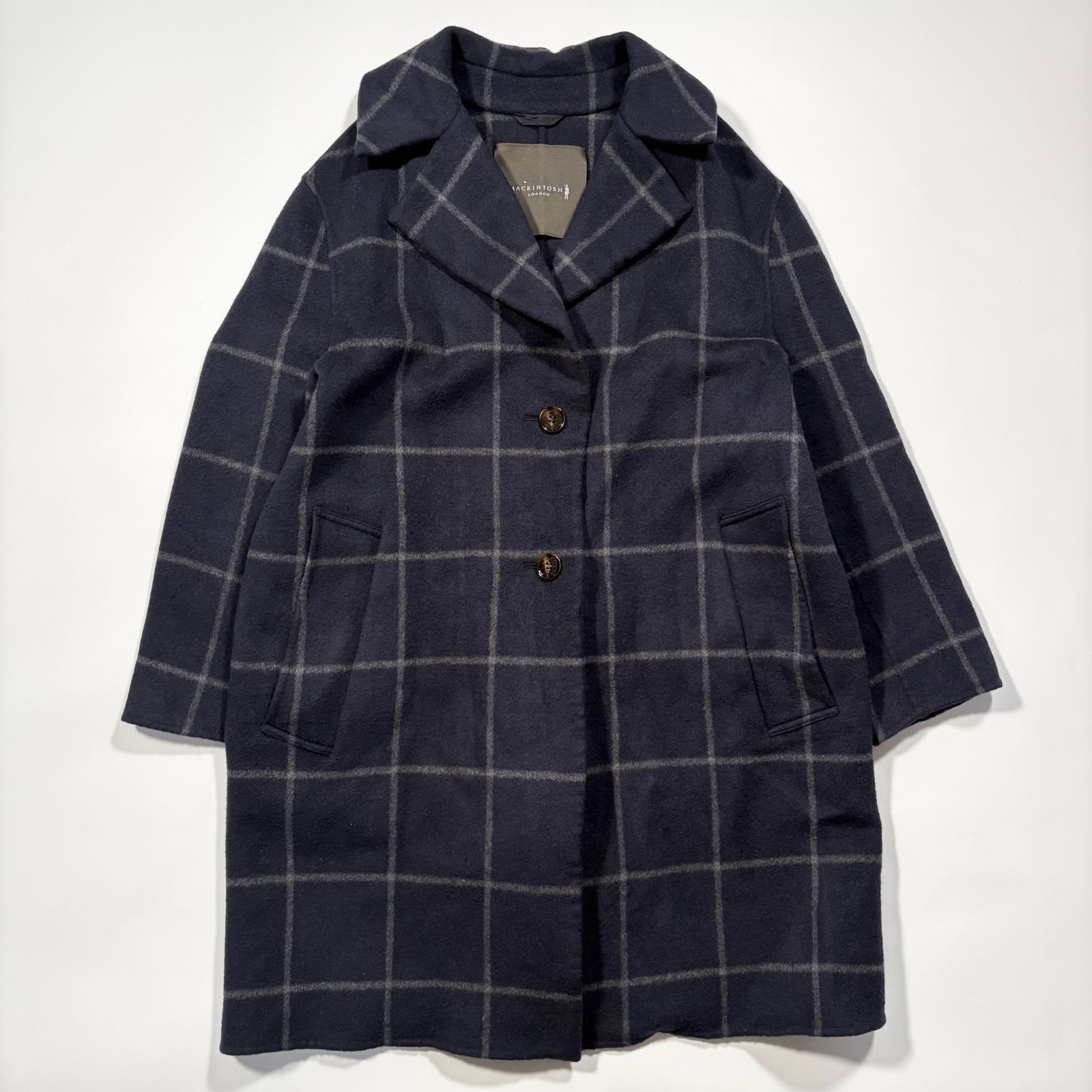 MACKINTOSH LONDON マッキントッシュ ロンドン チェック ウール