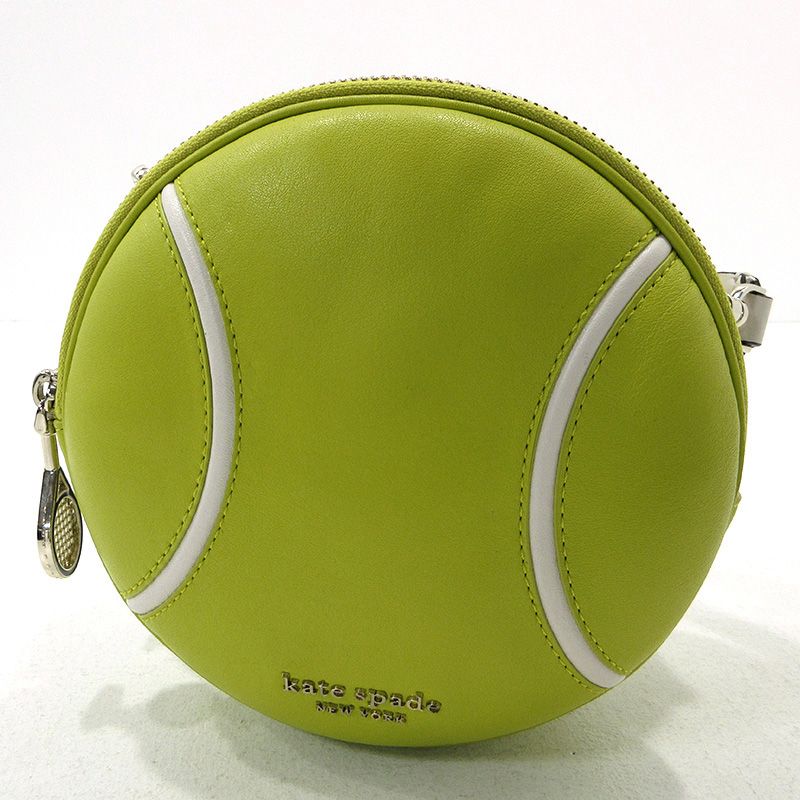 三重本店 kate spade NEW YORK ケイトスペードニューヨーク ショルダーバッグ ダブルテニスボール クロスボディ グリーン 121